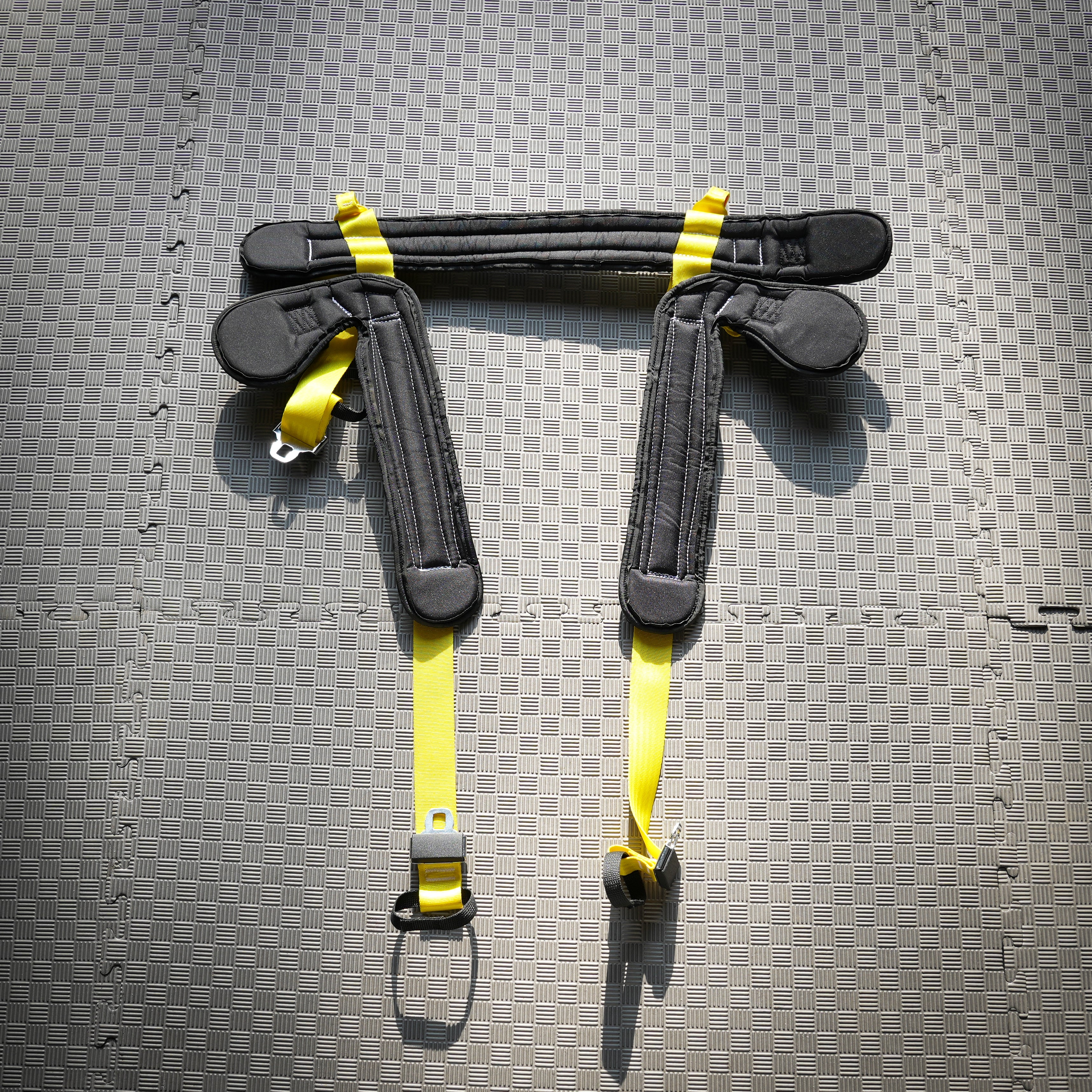 Bungee trampoline harness