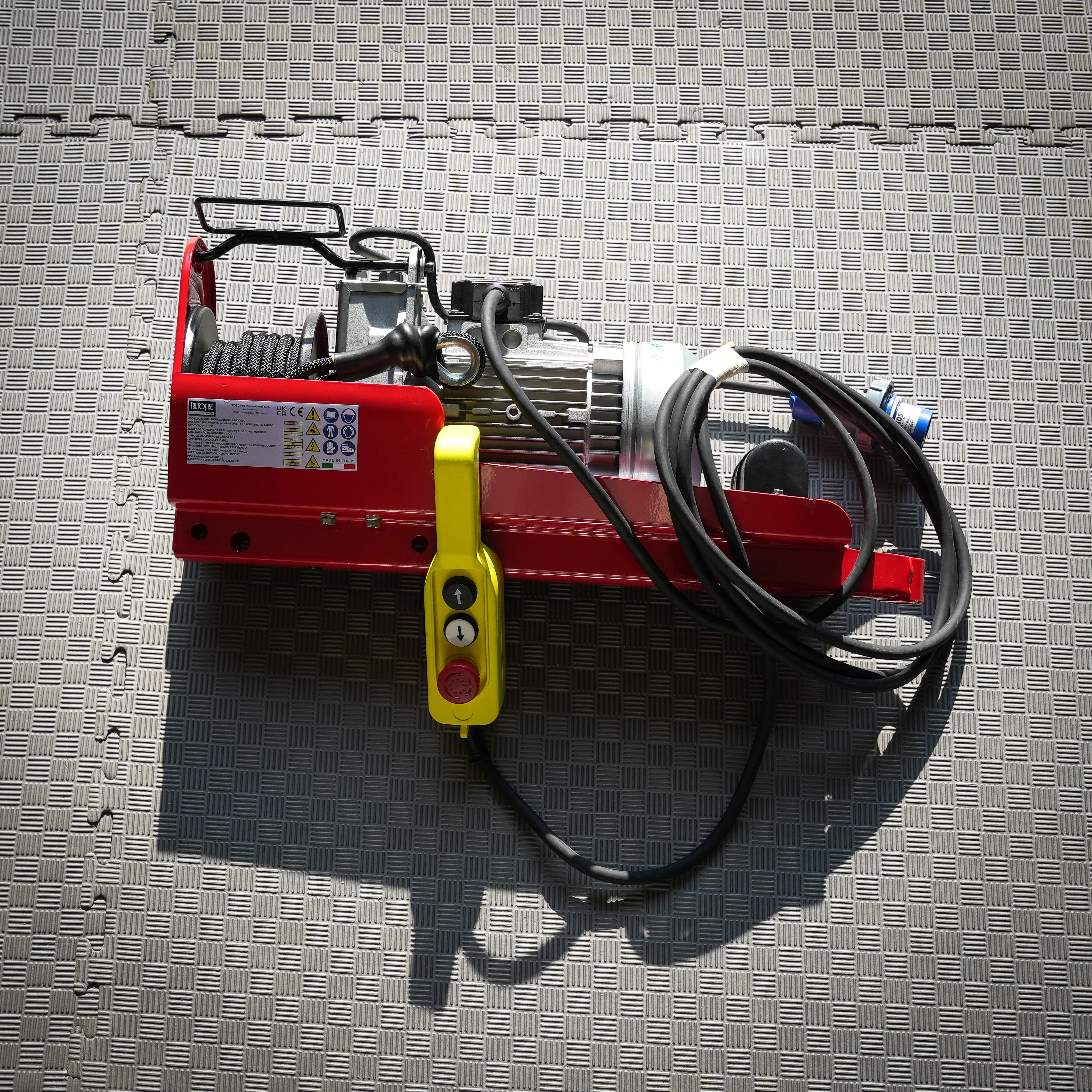 Bungee Trampoline Winch + Rope