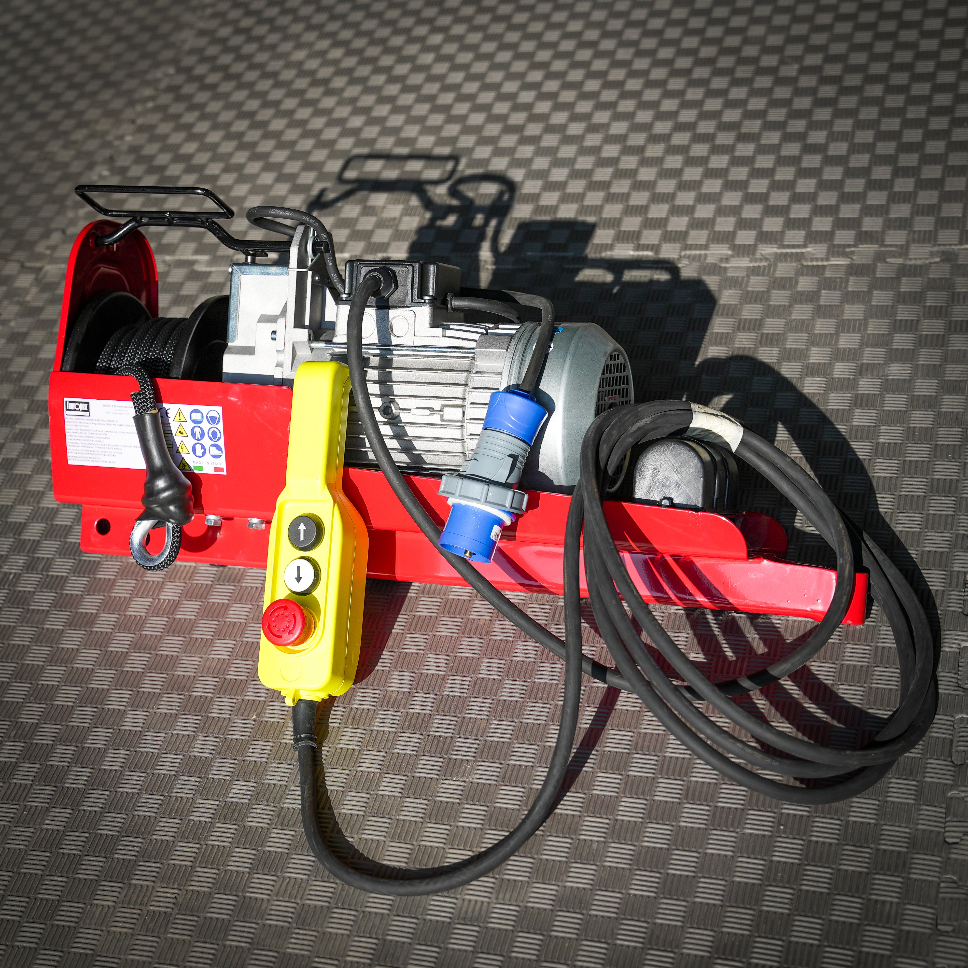 Bungee Trampoline Winch + Rope